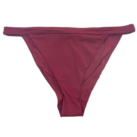 Andie Plum Purple Caicos Wide Band Cheeky Bikini Bottom Sz XL NWT - Picture 3 of 14